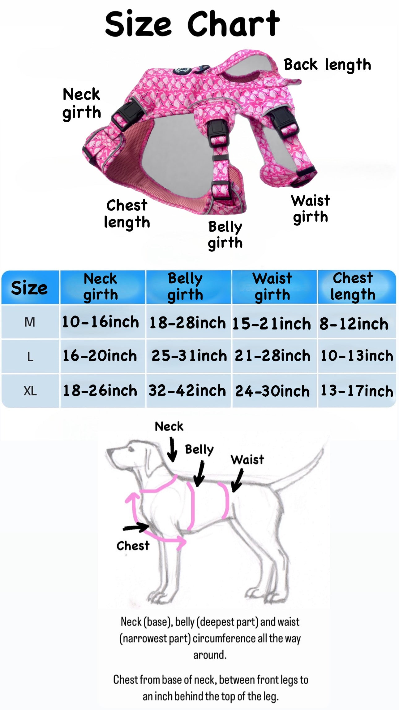 ‘Zebra Stripes’ 3 point escape proof harness